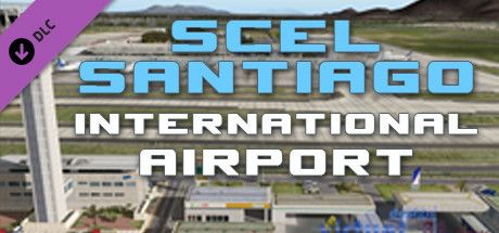 Front Cover for X-Plane 10: SCEL Santiago International Airport (Linux and Macintosh and Windows) (Steam release)