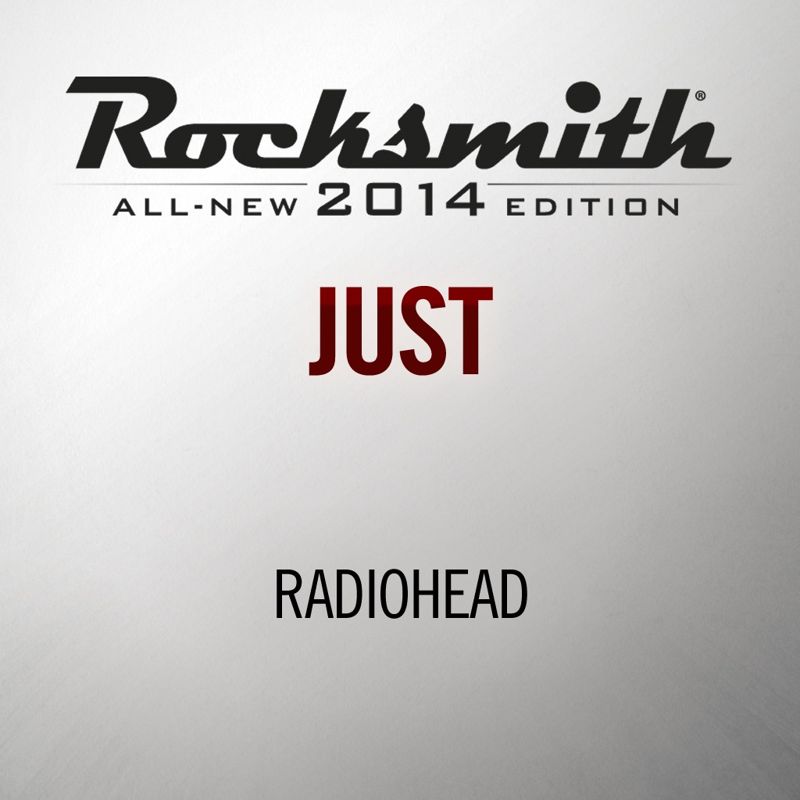 Front Cover for Rocksmith: All-new 2014 Edition - Radiohead: Just (PlayStation 3 and PlayStation 4) (download release)