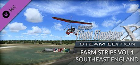 Front Cover for Microsoft Flight Simulator X: Steam Edition - Farm Strips Vol 1 SouthEast England (Windows) (Steam release)