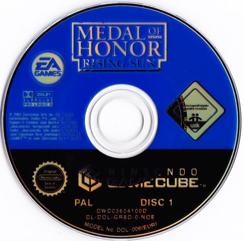 Media for Medal of Honor: Rising Sun (GameCube): Disc 1