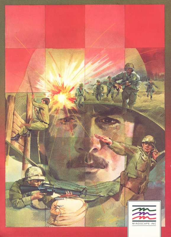 Inside Cover for Combat Course (Commodore 64)