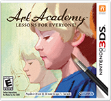 Front Cover for Art Academy: Lessons for Everyone! (Nintendo 3DS) (download release)