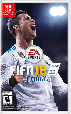 Front Cover for FIFA 18 (Nintendo Switch) (download release)