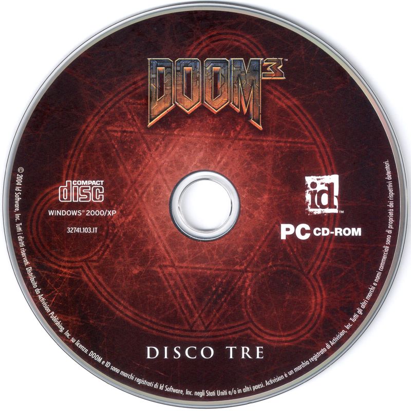Media for Doom³ (Windows): Disc 3