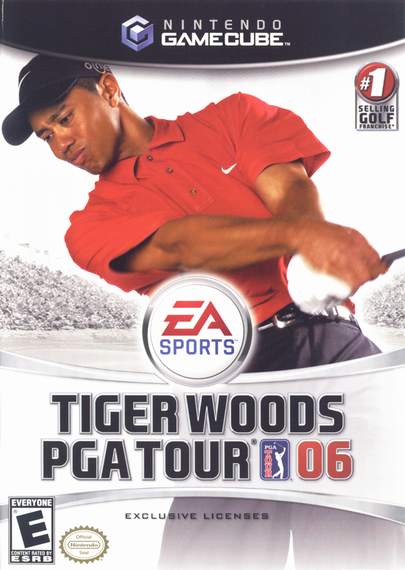 Front Cover for Tiger Woods PGA Tour 06 (GameCube)