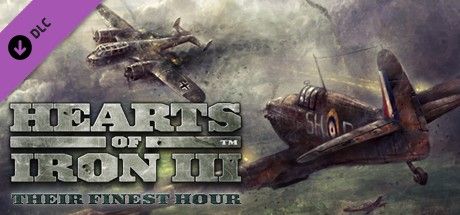 Front Cover for Hearts of Iron III: Their Finest Hour (Windows) (Steam release)