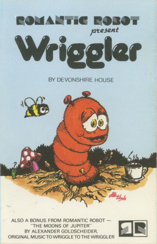 Front Cover for Wriggler (ZX Spectrum)