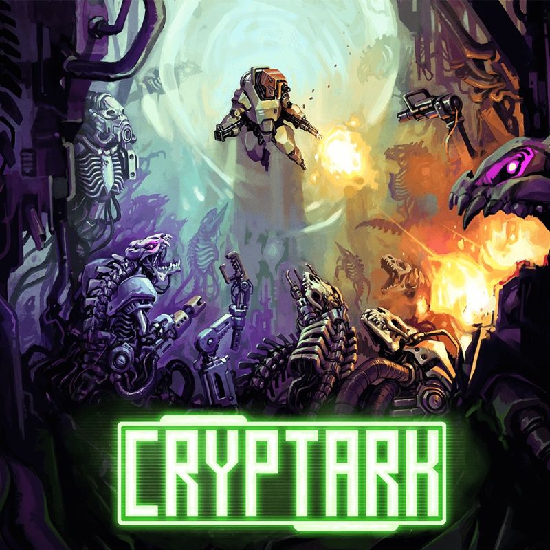 Front Cover for Cryptark (PlayStation 4) (download release)