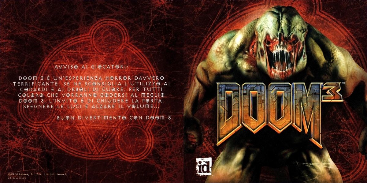 Reference Card for Doom³ (Windows): Front