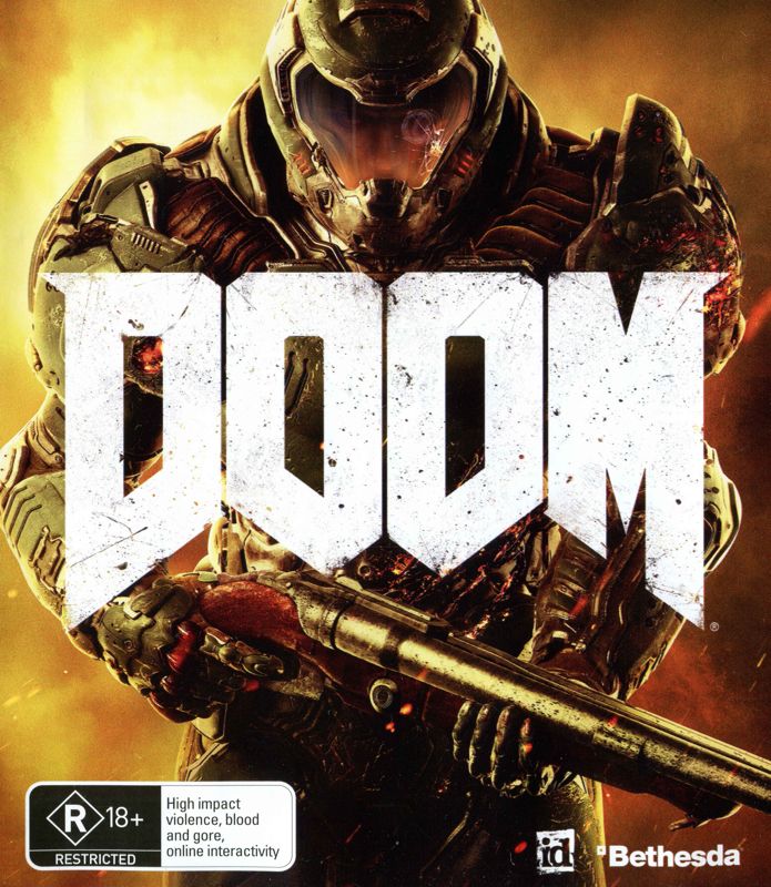 Front Cover for Doom (Xbox One)