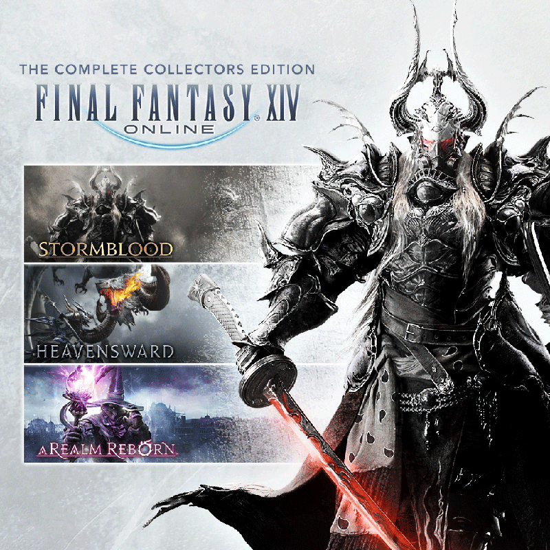 Front Cover for Final Fantasy XIV Online: Complete Collector's Edition (PlayStation 4) (download release)