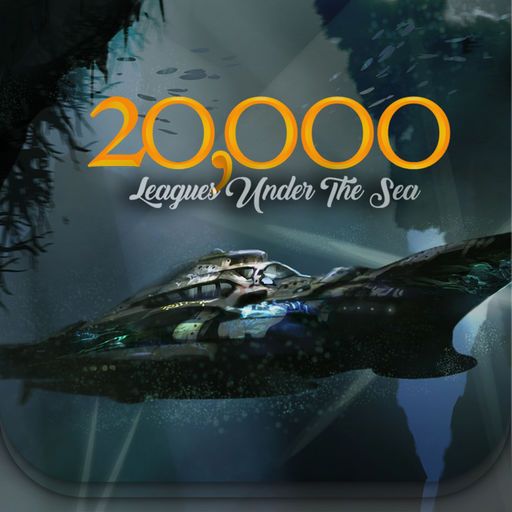 Front Cover for 20,000 Leagues Under the Sea (iPad and iPhone)