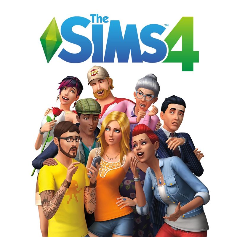 Front Cover for The Sims 4 (PlayStation 4) (download release)