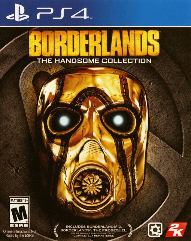 Front Cover for Borderlands: The Handsome Collection (PlayStation 4)