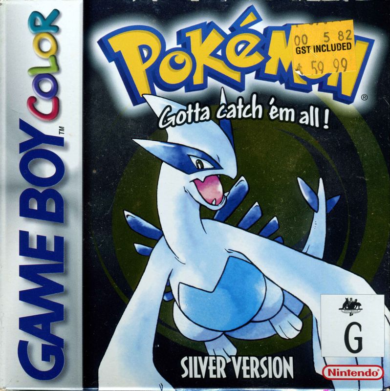 Front Cover for Pokémon Silver Version (Game Boy Color)