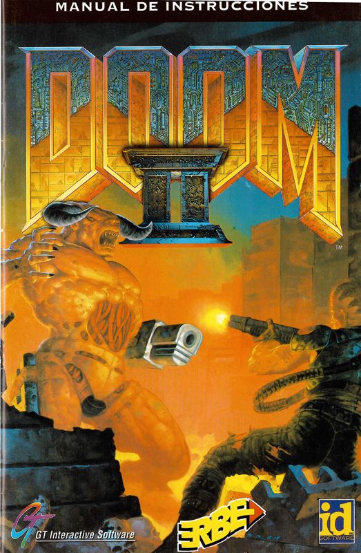 Manual for Doom II (DOS) (CD-ROM version): Front