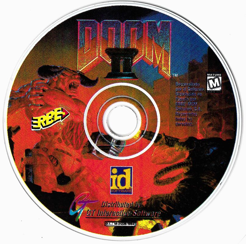 Media for Doom II (DOS) (CD-ROM version)