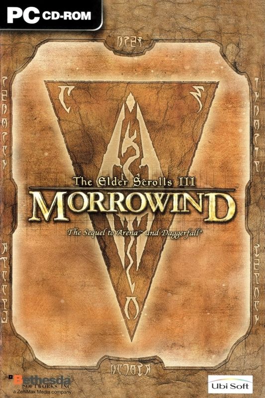 Manual for The Elder Scrolls III: Morrowind (Windows): Front