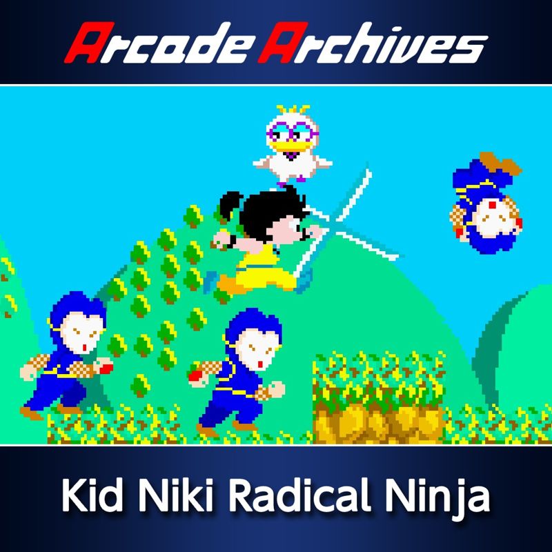 Front Cover for Kid Niki: Radical Ninja (PlayStation 4) (download release)