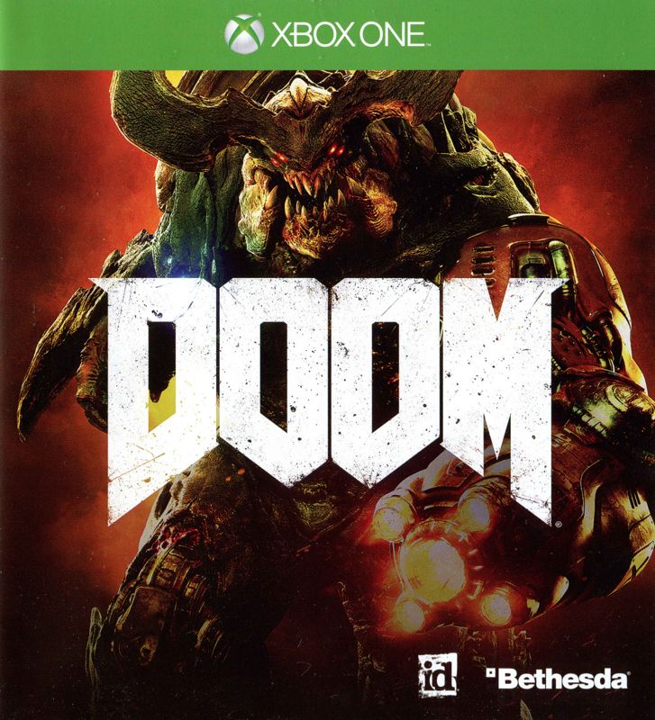 Manual for Doom (Xbox One): Front