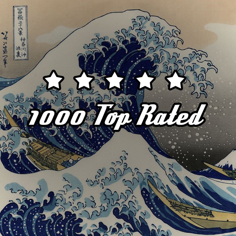 Front Cover for ★★★★★ 1000 Top Rated (PlayStation 4) (download release)