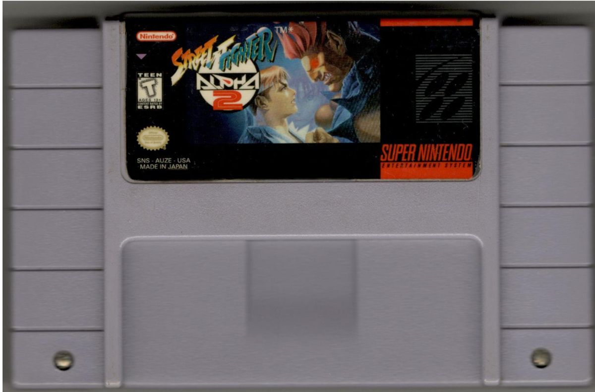 Media for Street Fighter Alpha 2 (SNES)