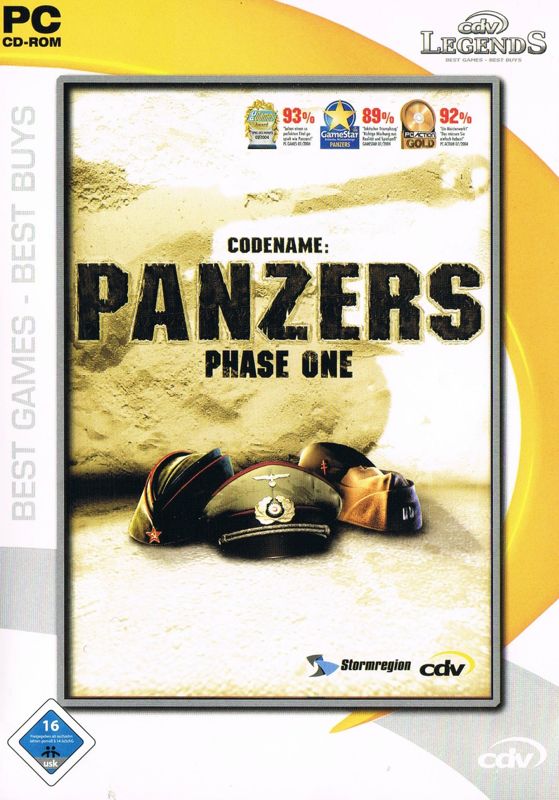Front Cover for Codename: Panzers - Phase One (Windows) (CDV Strategy Legends release)