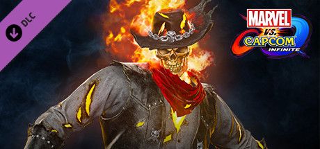 Front Cover for Marvel vs. Capcom: Infinite - Ghost Rider Outlaw Costume (Windows) (Steam release)