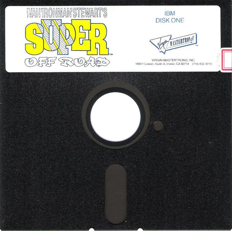 Media for Ivan 'Ironman' Stewart's Super Off Road (DOS): Disk 1/2