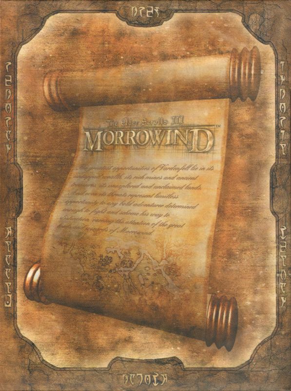 Other for The Elder Scrolls III: Morrowind (Windows): Digipak - Outside Right
