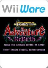 Front Cover for Castlevania: The Adventure - ReBirth (Wii) (download release)