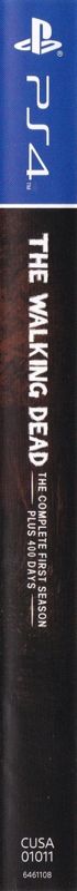 Spine/Sides for The Walking Dead: The Complete First Season Plus 400 Days (PlayStation 4)