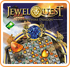 Front Cover for Jewel Quest: The Sapphire Dragon (Nintendo 3DS) (download release)