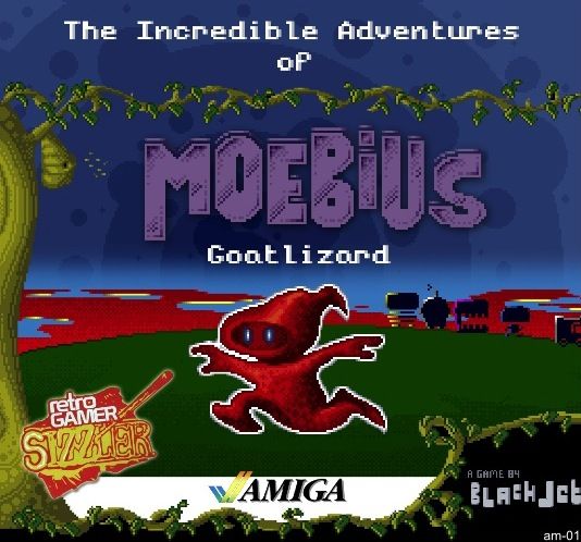 Front Cover for The Incredible Adventures of Moebius Goatlizard (Amiga)