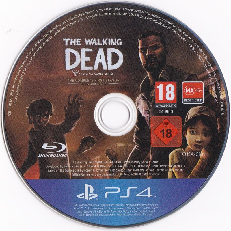 The Walking Dead: The Complete First Season Plus 400 Days cover or ...