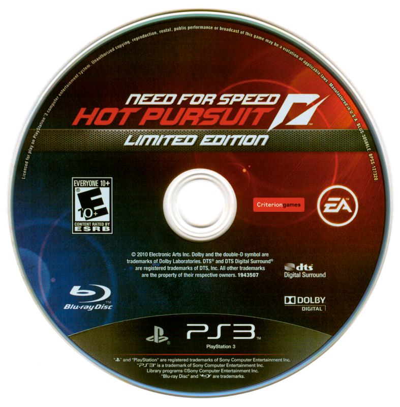 Need For Speed Hot Pursuit Limited Edition Key Need for Speed: Hot Pursuit (Limited Edition) cover or packaging