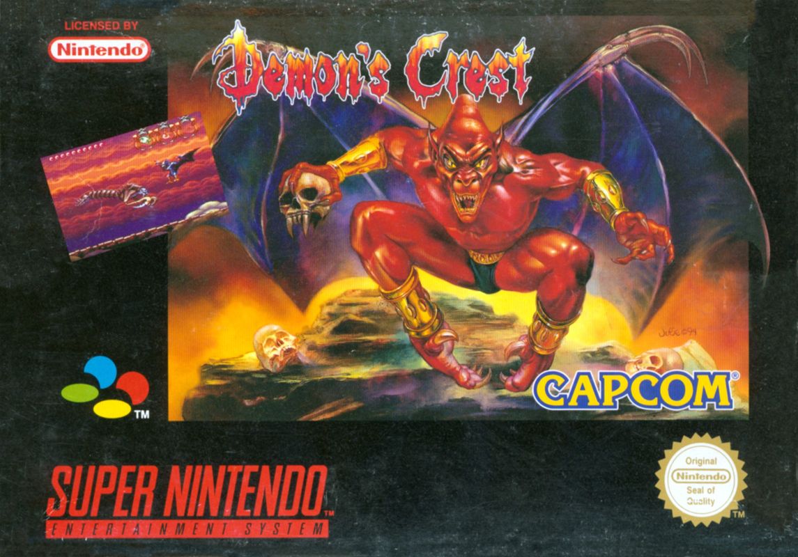 Front Cover for Demon's Crest (SNES)