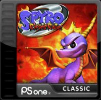 Front Cover for Spyro 2: Ripto's Rage! (PSP and PlayStation 3) (PSOne Classics release)