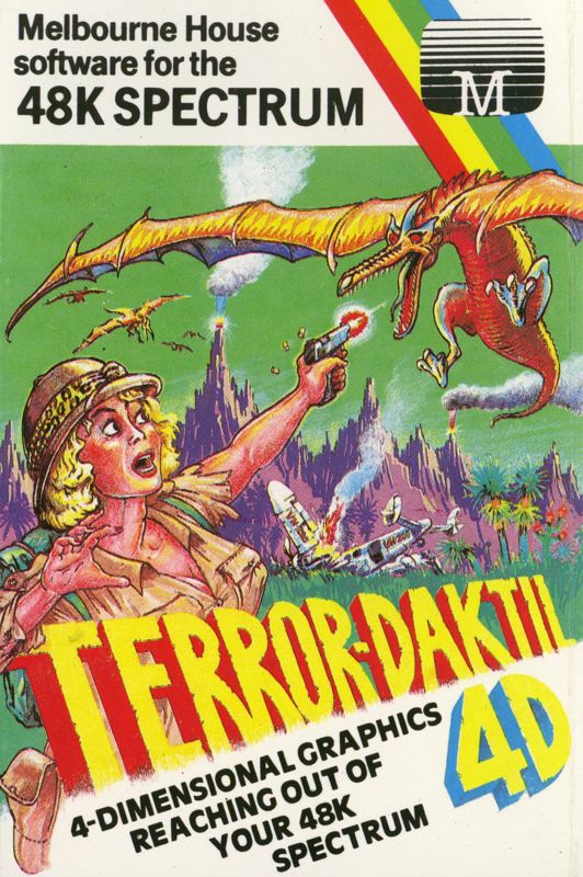 Front Cover for Terror-Daktil 4D (ZX Spectrum)