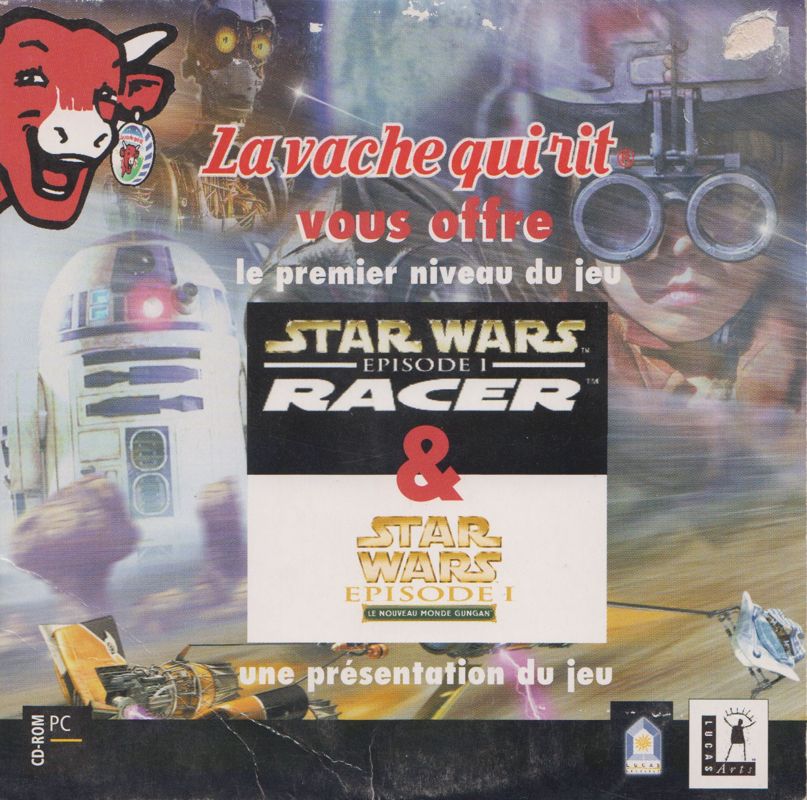 Front Cover for Star Wars: Episode I - Racer (Windows) (The Laughing Cow release: trailer and 1st level of the game)
