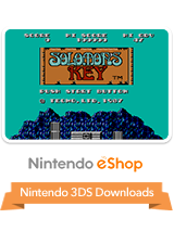 Front Cover for Solomon's Key (Nintendo 3DS)
