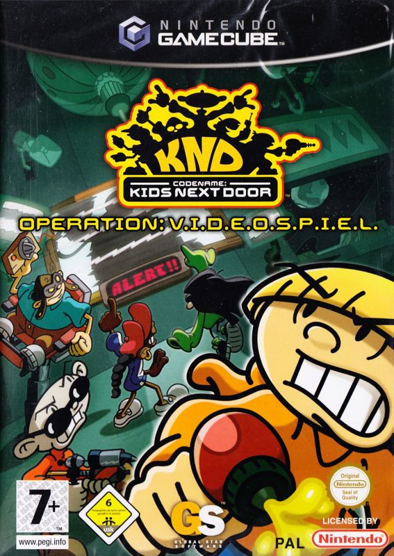 Front Cover for Codename: Kids Next Door - Operation: V.I.D.E.O.G.A.M.E. (GameCube)