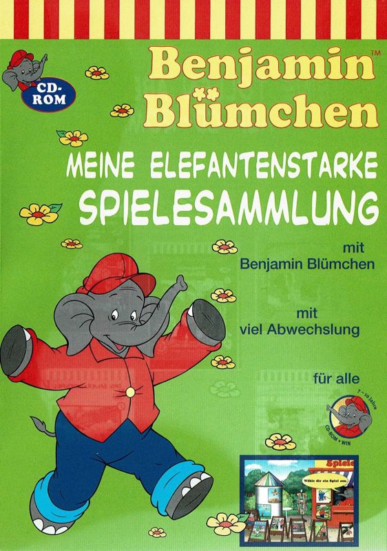 Front Cover for Benjamin Blümchen: Meine elefantenstarke Spielesammlung (Windows)