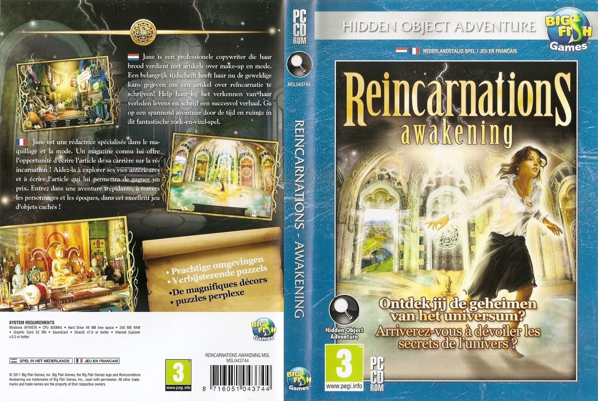 Full Cover for Reincarnations: Awakening (Windows)