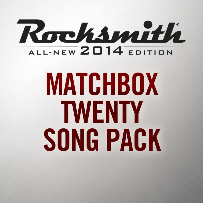 Front Cover for Rocksmith: All-new 2014 Edition - Matchbox Twenty Song Pack (PlayStation 3 and PlayStation 4) (download release)