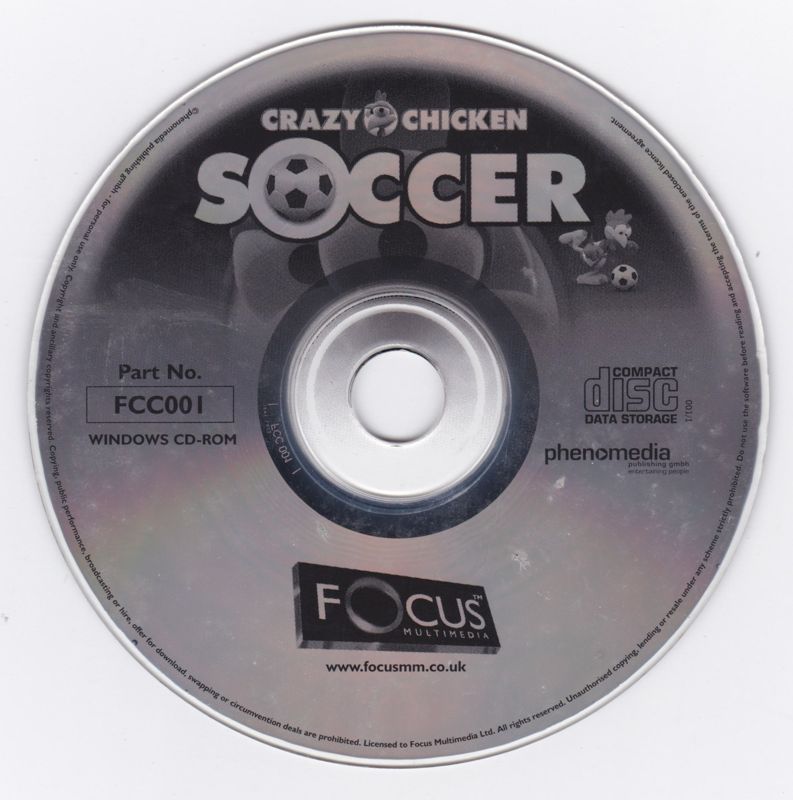 Media for Crazy Chicken: Soccer (Windows) (Focus Multimedia release)