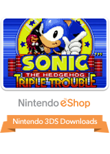 Front Cover for Sonic the Hedgehog: Triple Trouble (Nintendo 3DS)