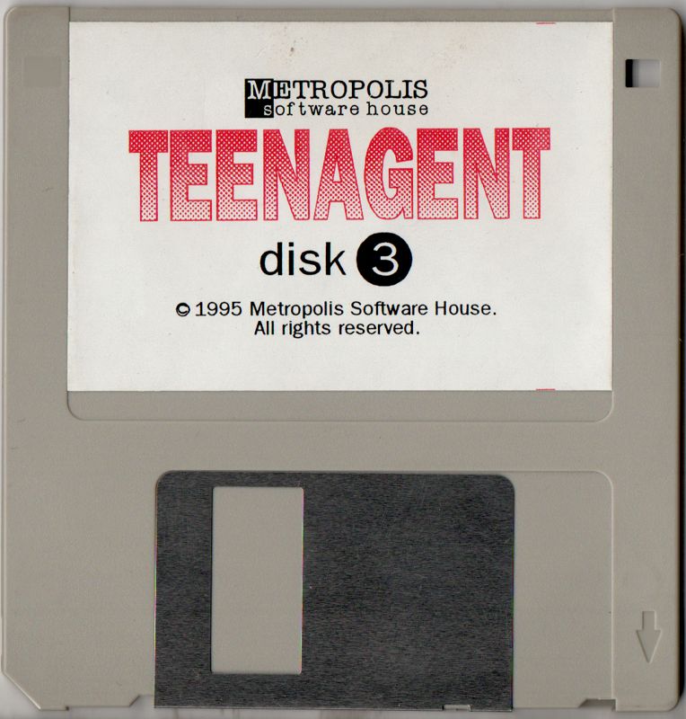Media for Teen Agent (Amiga) (Amiga 1200 release): Disk 3