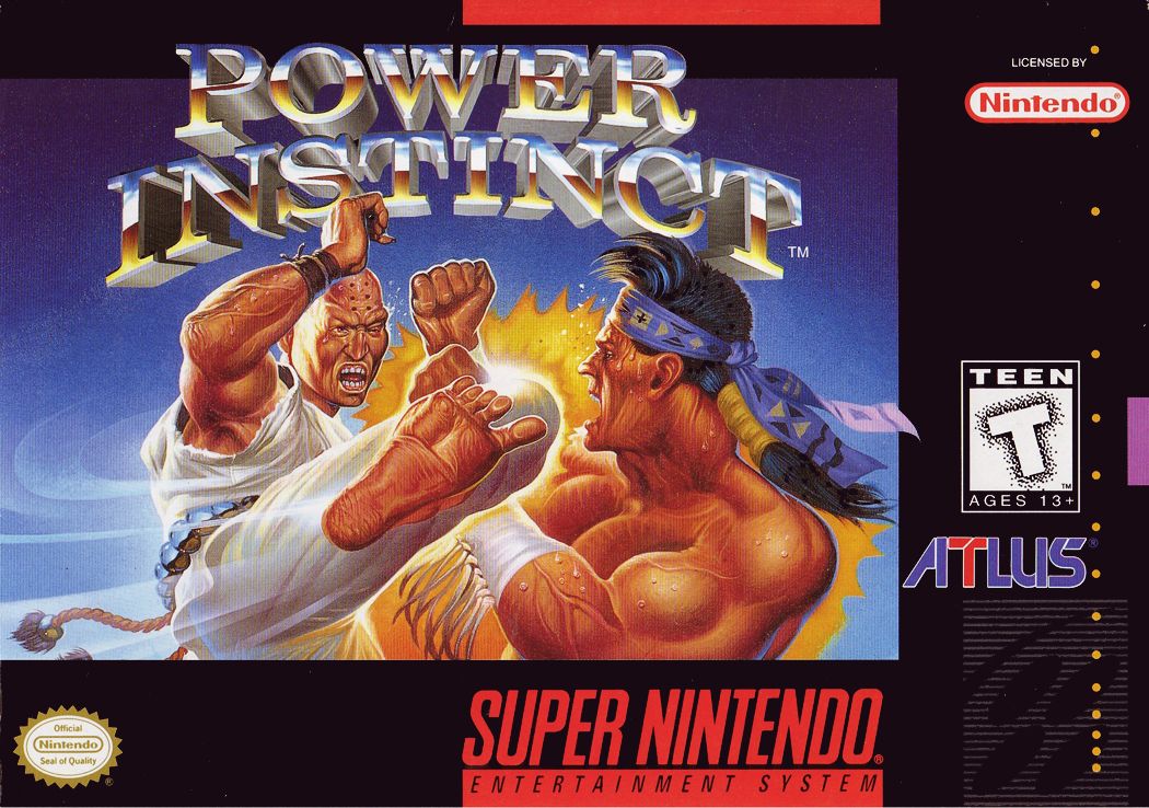 Front Cover for Power Instinct (SNES)