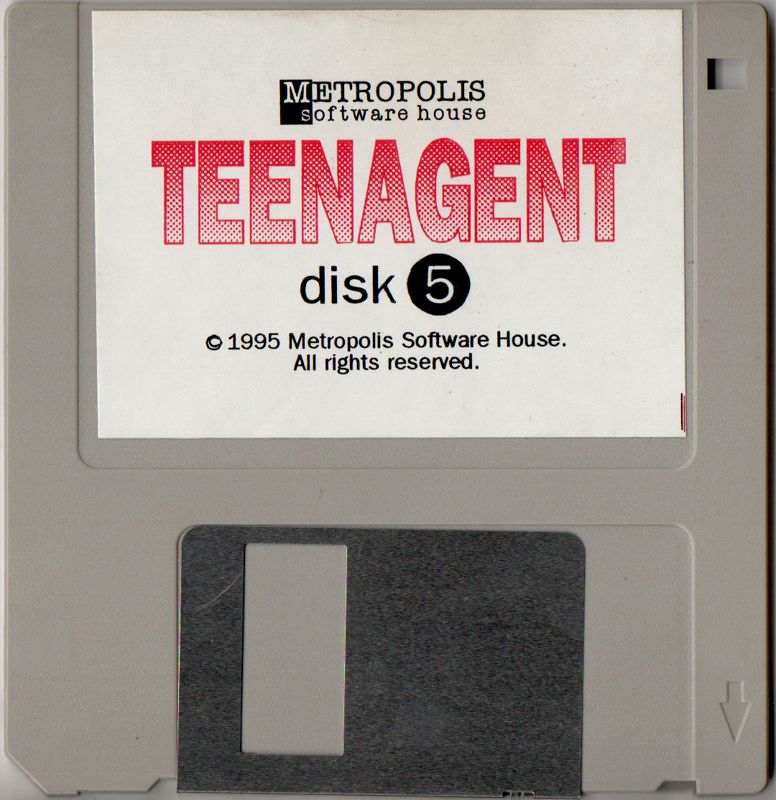 Media for Teen Agent (Amiga) (Amiga 1200 release): Disk 5